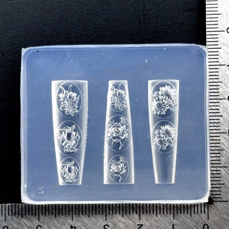 Resin Art Equipment - 31BB Dập Nổi Silicone Móng Tay