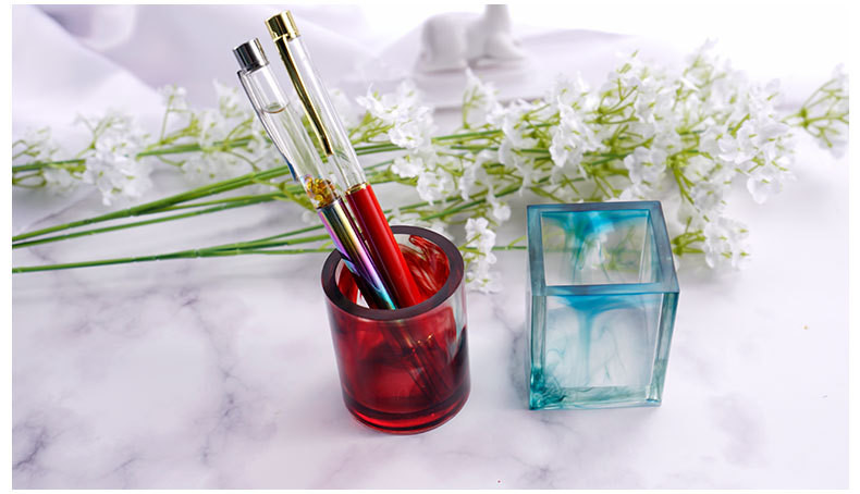 Tự Làm Bút Tròn Đựng Gạt Tàn K - đánh giá và giá Resin Art Equipment