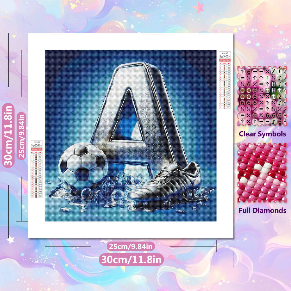 EverShine Diamond Mosaic Lette - đánh giá và giá Resin Art Alphabet