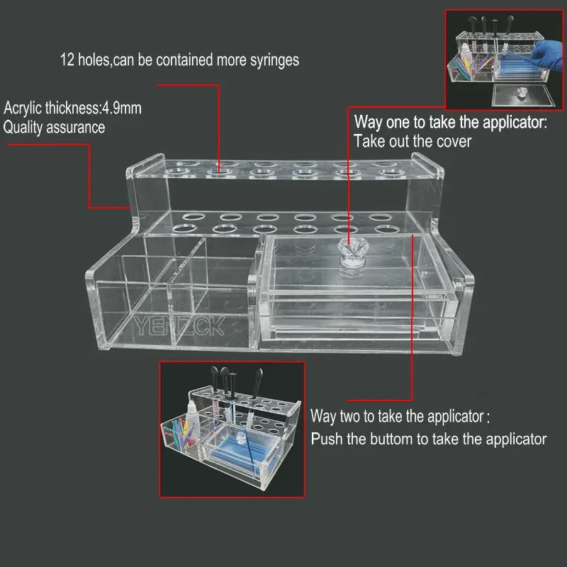 1 Nha Khoa Giá Đỡ Cho Ống Tiêm - đánh giá và giá Resin Art Case