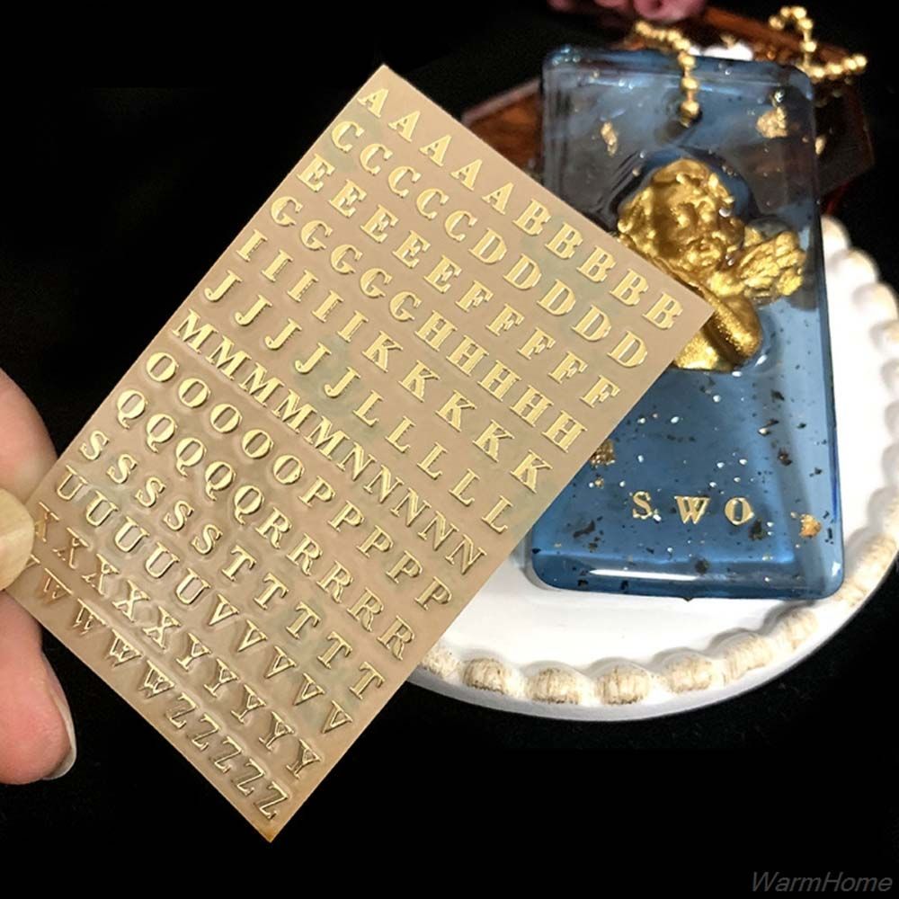 decoration Epoxy Resin Filler  - đánh giá và giá Resin Art Alphabet