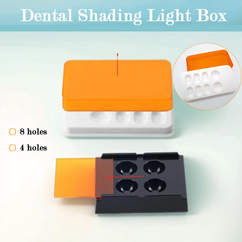 4/8 Slots Dental Resin Shade L - đánh giá và giá Resin Art Case