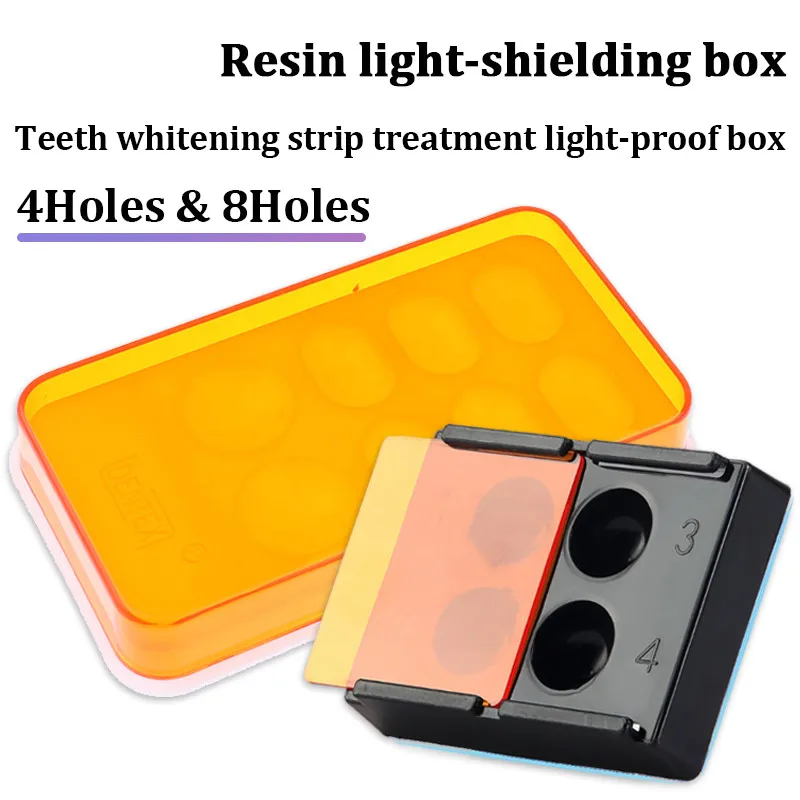 4/8 Slots Dental Resin Shade L - đánh giá và giá Resin Art Case
