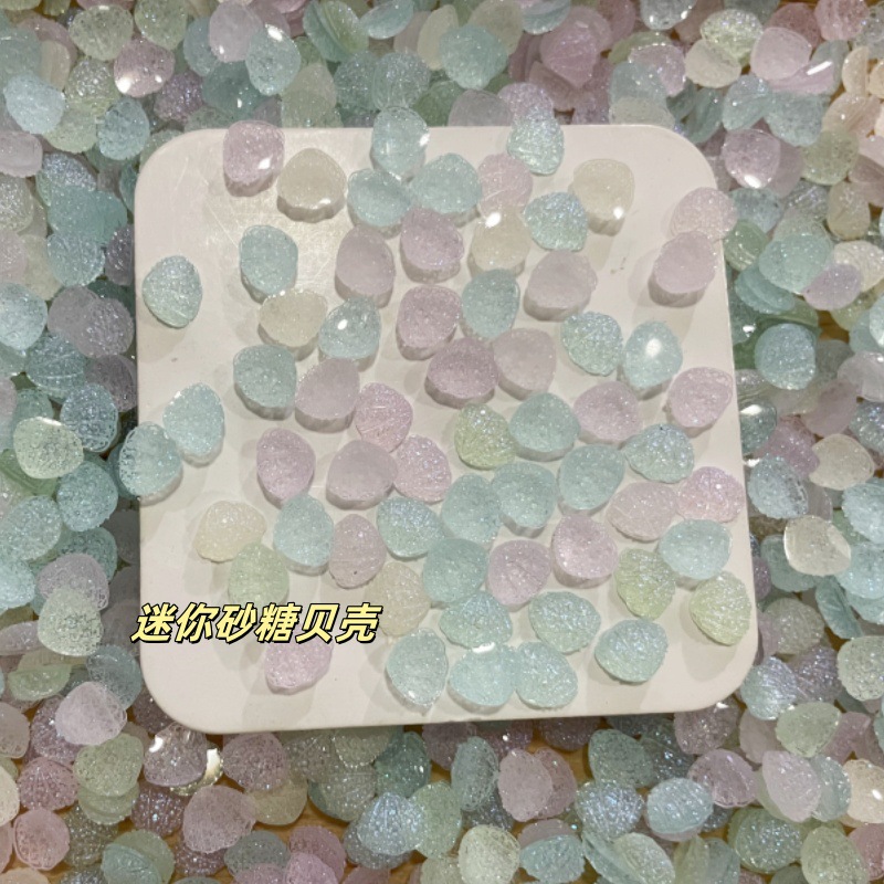 7.7mm Mini Sugar Frosted Shell - đánh giá và giá Resin Art Equipment