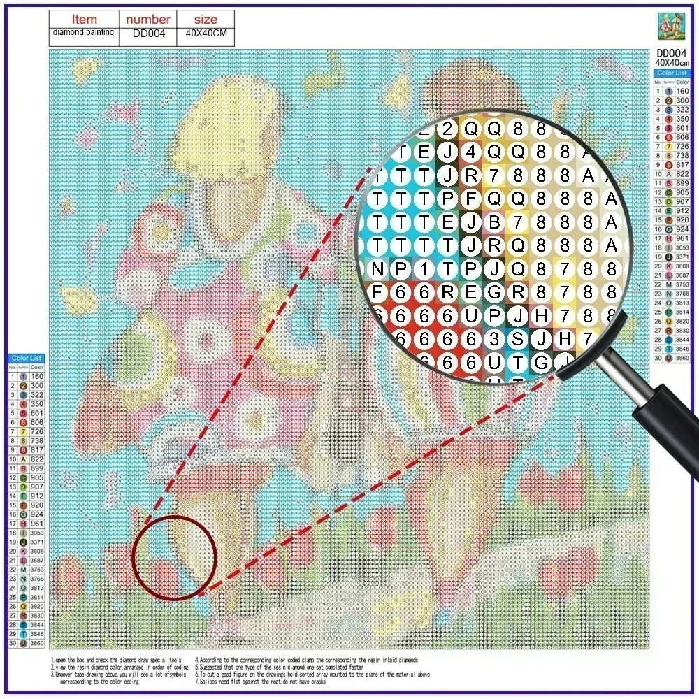 1PC frameless 5D Diamond Paint - đánh giá và giá Resin Art Equipment