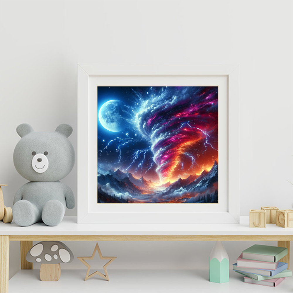 Evershine Full Square Diamond  - đánh giá và giá Resin Art Wallpaper